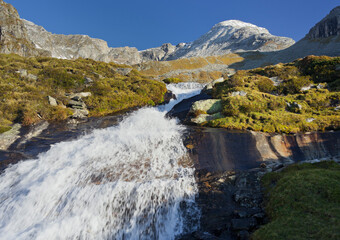 Lapenkar, Lapenkarbach, Hoher Riffler, Zillertaler Alpen, Tirol, Österreich