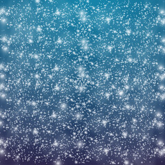 christmas background with snowflakes