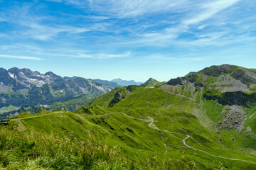 Obraz premium Montagne -paysage à abondances et environ - Chatel - France