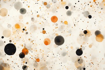 Randomly spaced tiny spots dots pattern, abstract natural background, organic shapes, neutral colors - 762713316