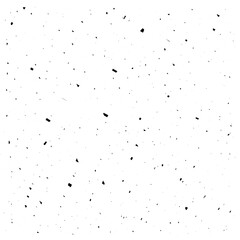 Old grunge black texture. Scuffed silhouette on a transparent background. Dark weathered pattern.Vintage style screen background. Vector.