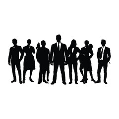 Human Resources Manager Silhouette