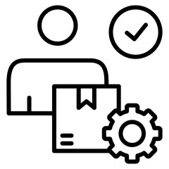 Supplier Performance Icon Element For Design