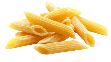 Classic Penne Dish Isolated on Transparent Background