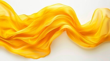 Dark noise texture with abstract yellow flow wave for dynamic wallpaper design concept