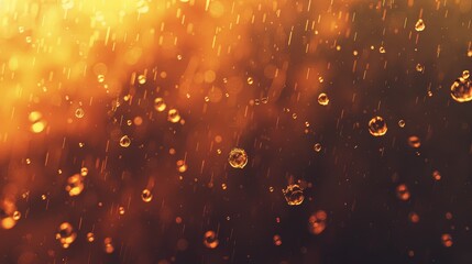 drops of water on a window with the sun shining through the window and the raindrops on the window.