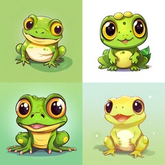 set of frogs