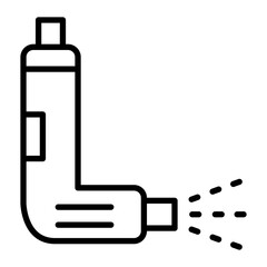 Inhaler Line Icon