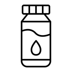 Syrup Line Icon