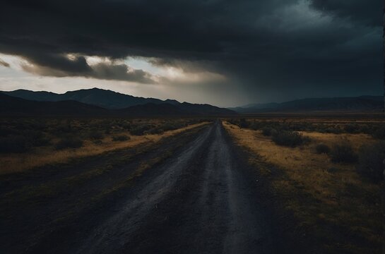 road in the desert