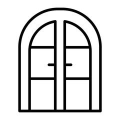 Door Line Icon