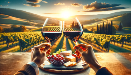 Toast to the Vine: Celebrating Life’s Moments in Nature’s Embrace