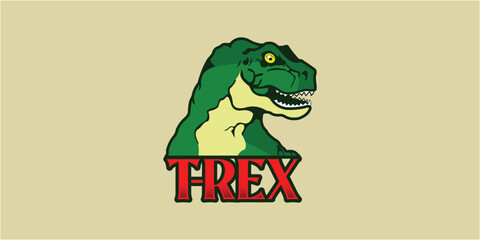 T REX STOCK ILLUSTRATION DESIGN ART