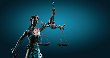 Legal Concept: Themis is Goddess of Justice and law