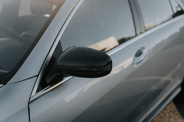 modern close up of car