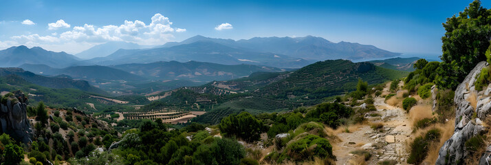 Fototapeta na wymiar Mountain View, Mountain Range, Mountain Background