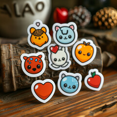 two owls in the heart