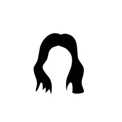 Women hairstyle icon