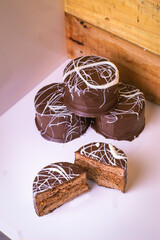 Alfajor de chocolate