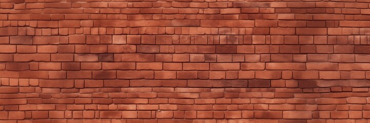 Red clay brick wall wallpaper for background