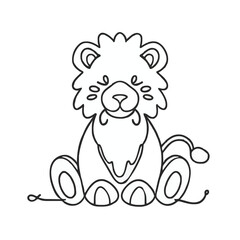 a illustration drawing of  animal
