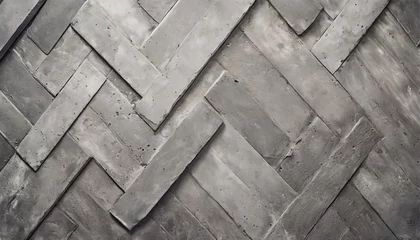 Zelfklevend Fotobehang background of gray concrete slab © Patti