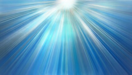 Obraz premium abstract blurred light blue background with rays