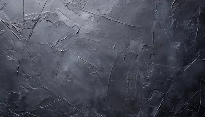 Crédence de cuisine en verre imprimé Papier peint en béton dark black textured concrete background
