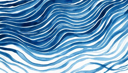 abstract water ink wave blue white lines background watercolor texture navy ocean minimalist wave as web mobile graphic resource for copy space text backdrop blue wavy snow winter illustration