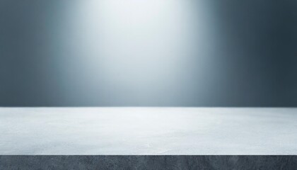 abstract pastel gray color and gradient white light background in studio table backdrops display...