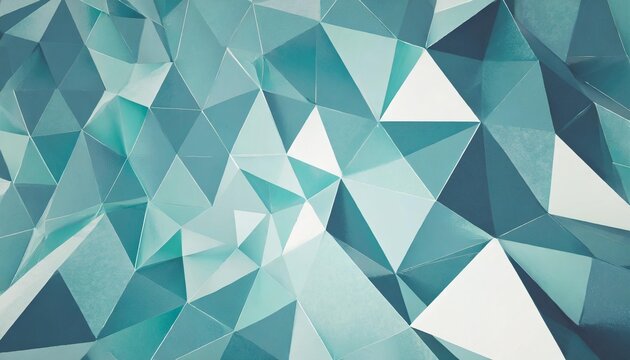 geometric style background with triangles 3d rendering