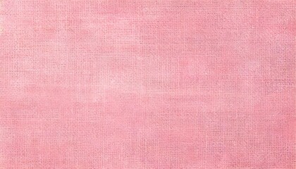 pink canvas burlap fabric texture background for arts painting in light sweet pale old rose pastel...