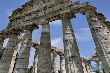 The Temple of Athena, is an ancient Greek temple in Paestum, Italy. It is one of the three temples...