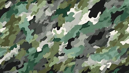 Fototapeta premium military camouflage texture background