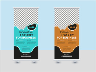Creative Business Roll Up Design
