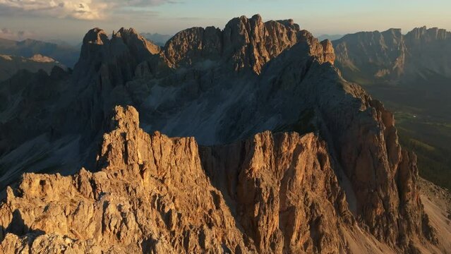 Sunset, Mountains, Dolomites, South Tyrol, Italy