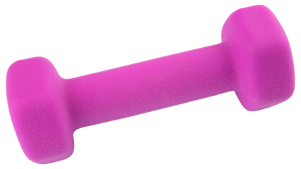 Dumbbell. Basics easy grip workout dumbbell. Neoprene coated dumbbell for workout man and woman. Heavy weight for gym, aerobics, gymnastics, fitness, sport club or store. Weight lifting. Kg or Lbs