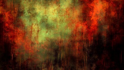 abstract background with a color gradient spots and burnt effects or a creepy and eerie concept...
