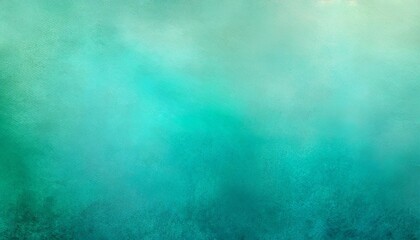 Fototapeta na wymiar green turquoise teal blue abstract texture background color gradient colorful matte background with space for design toned canvas fabric web banner wide long panoramic website