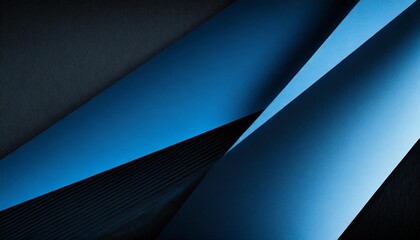 black blue abstract modern background for design 3d effect diagonal lines stripes triangles...