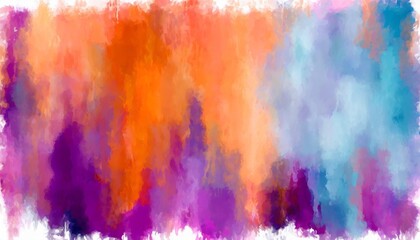 grunge stressed vibrant fringe bleed watercolor center bright borders pink orange colorful design background paint blue colourful texture abstract painting painted splash paper purple colours