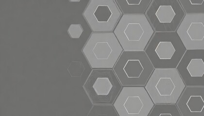 geometric hexagon modern grey abstract texture background