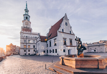 City center and town hall - Poznan - Poland