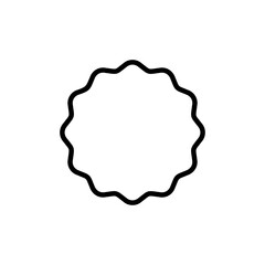 Badge icon vector isolated on white background. Awards icon. Achieve. Stamp