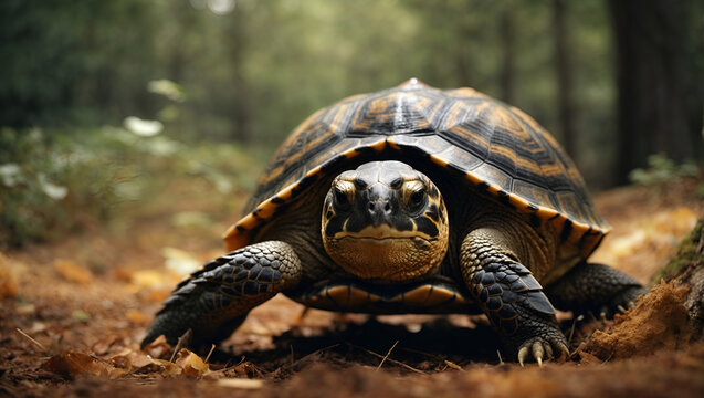 Majestic Turtle on the Ground: Beautiful Images of Ground-Dwelling Turtles
