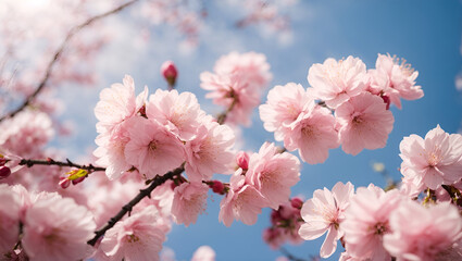 Sakura Cherry Blossoms: Blooming Beauty in Springtime
