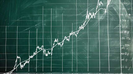 currency exchange chart background image of an exchange trading chart