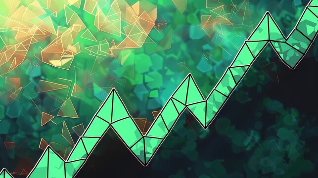 currency exchange chart background image of an exchange trading chart