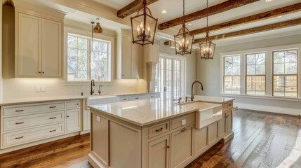 Fototapeta premium Luxury kitchen