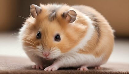 A Hamster Grooming Its Fur With Delicate Paws Upscaled 3